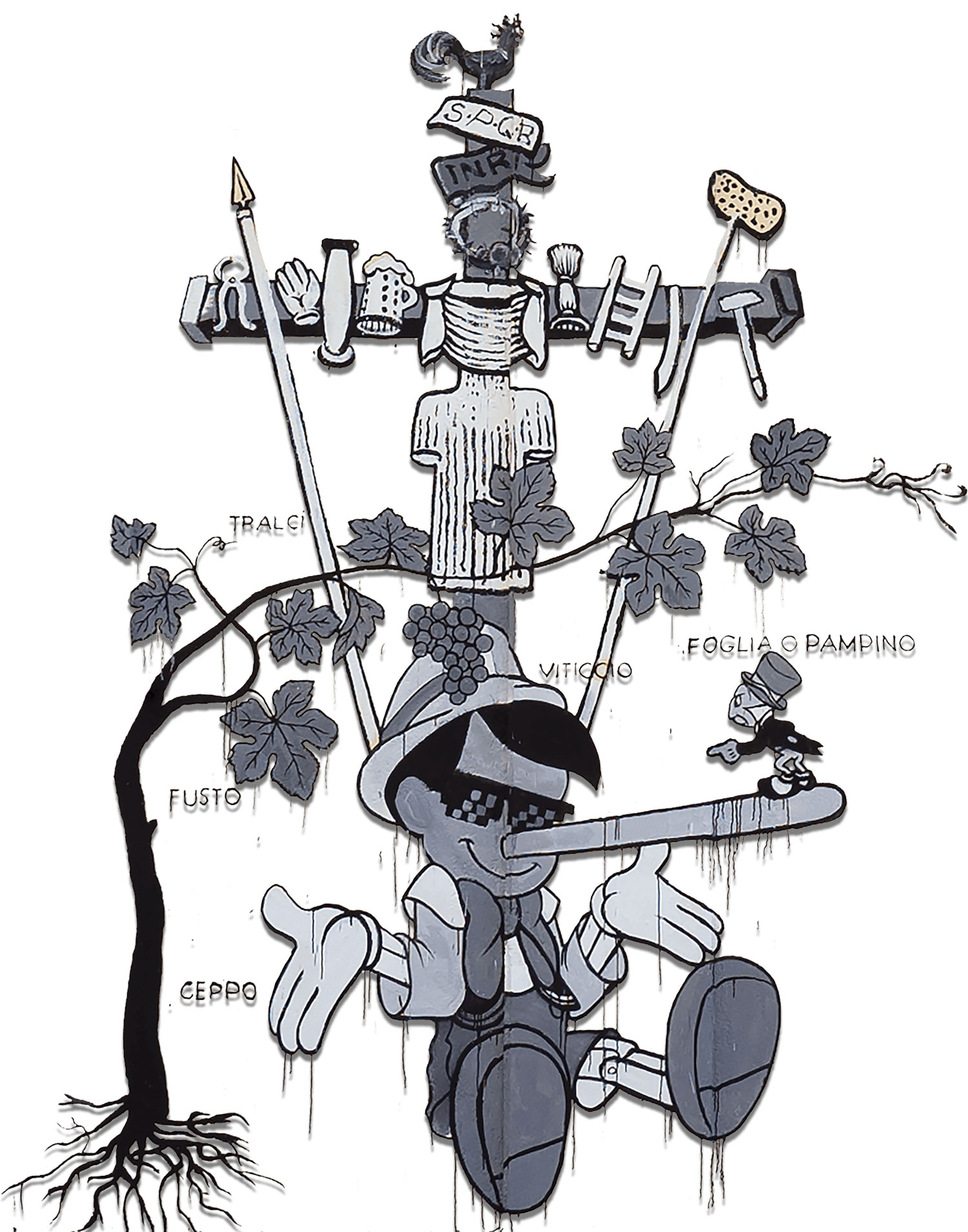 Le Macchiole - OZMO Mural